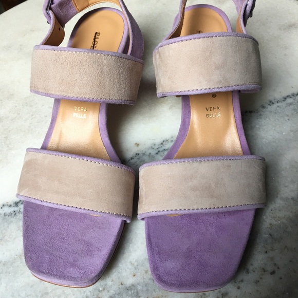 Anthropologie Paolo Mattei Color-blocked Heels - Picture 6 of 8